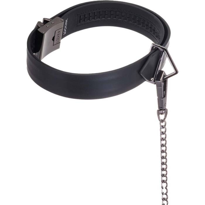 Повідець LOCKINK Tied Collar with Leash Set - Black