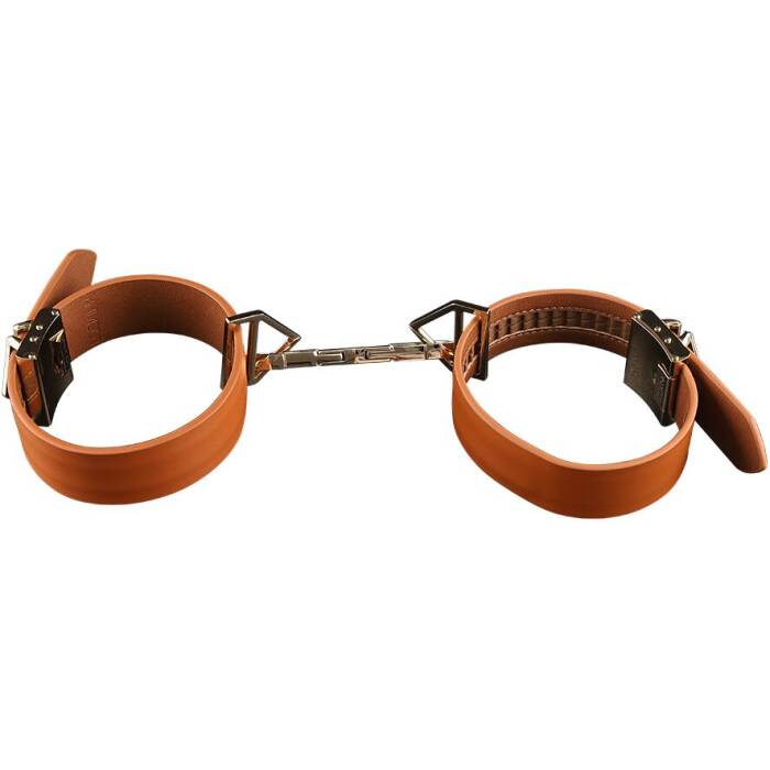 Наручники LOCKINK Wristcuffs/Anklecuffs Brown Set