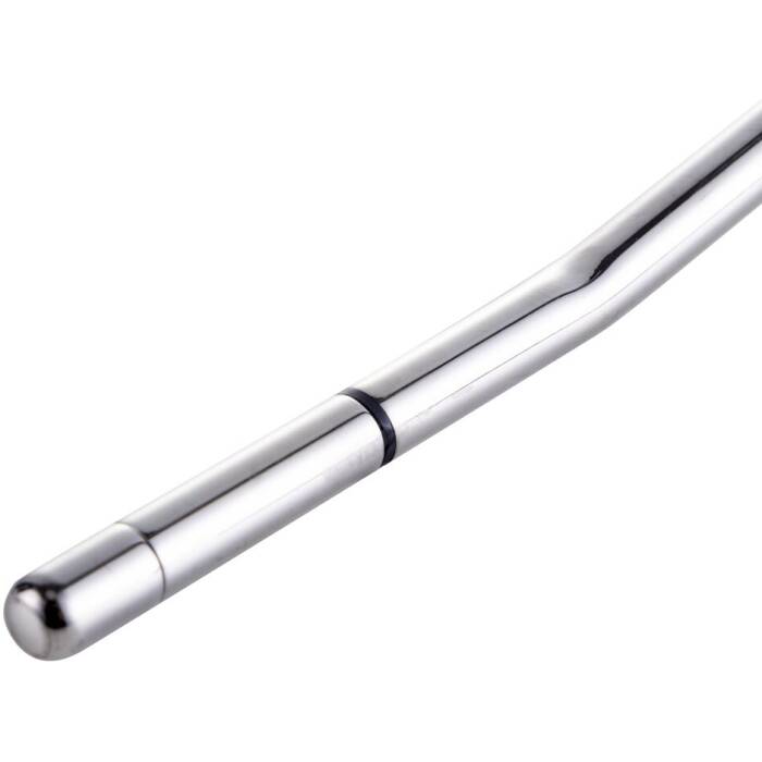 Уретральний зонд LOCKINK SEVANDA Vibrating & E-stim Metal Urethral Sounding - White
