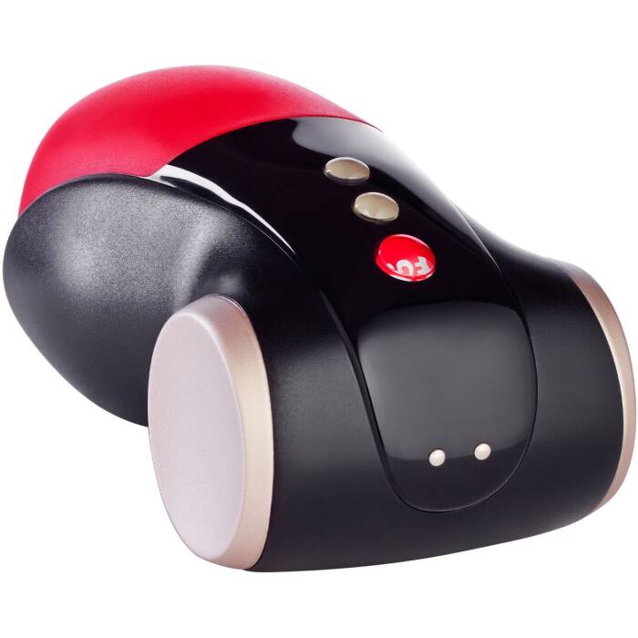 Мастурбатор для головки пеніса Fun Factory COBRA LIBRE II black/red, 2 мотори, гра без рук