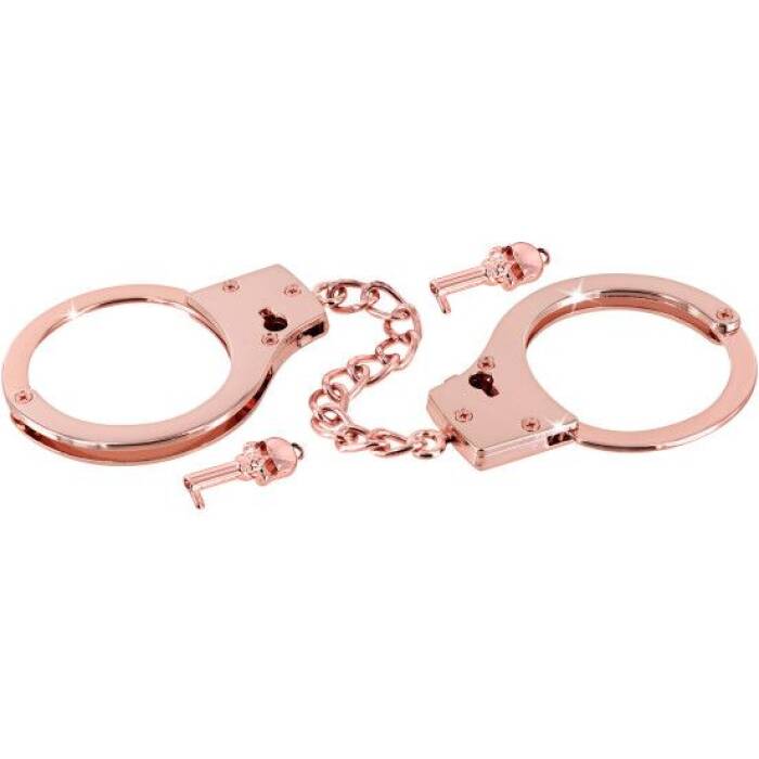 Наручники Fetish Tentation Premium Chick wrist cuffs in rose-gold metal