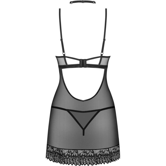 Сорочка Obsessive Donarella chemise & thong XS/S