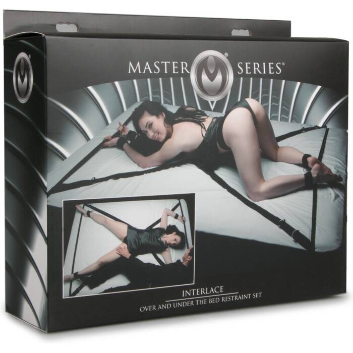 Розтяжка на ліжко Master Series Interlace Bed Restraint Set