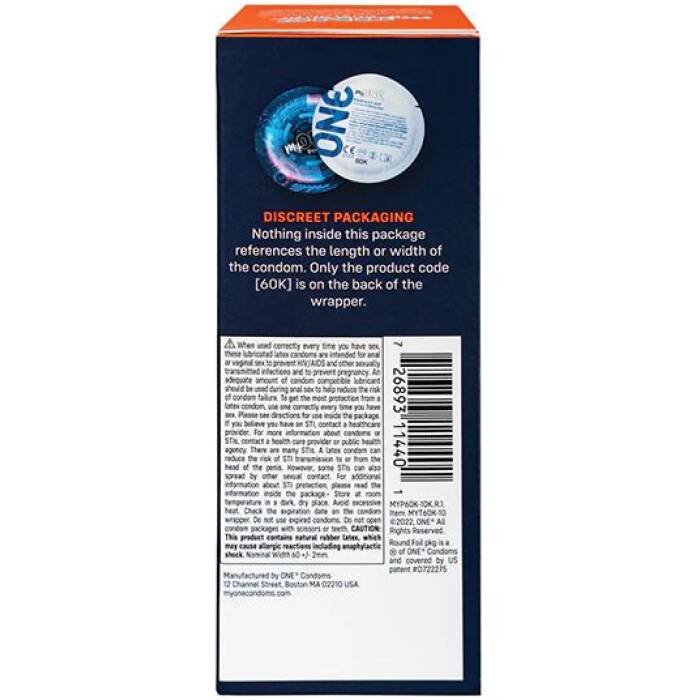 Презервативи MyONE Extra Wide & Long 10 шт, картонна коробка