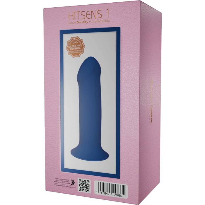 Дилдо Adrien Lastic Hitsens 1 - 7 inch Blue