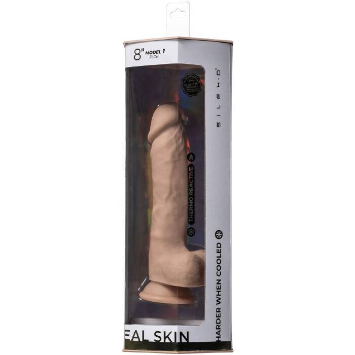 Фалоімітатор SilexD Vetus Real Skin Flesh (8in MODEL 1)