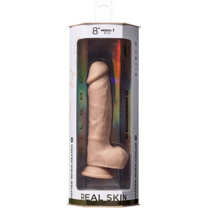 Фалоімітатор SilexD Vetus Real Skin Flesh (8in MODEL 1)