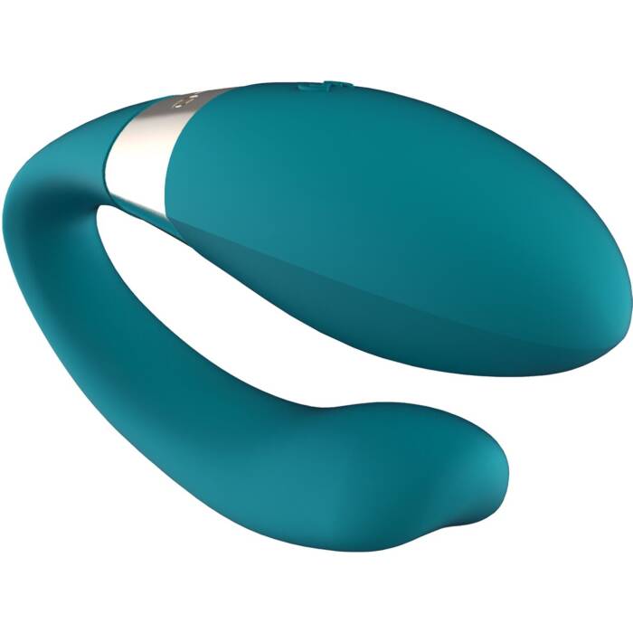 Вібратор для пар LELO Tiani Duo Ocean Blue, 2 мотори, пульт ДК