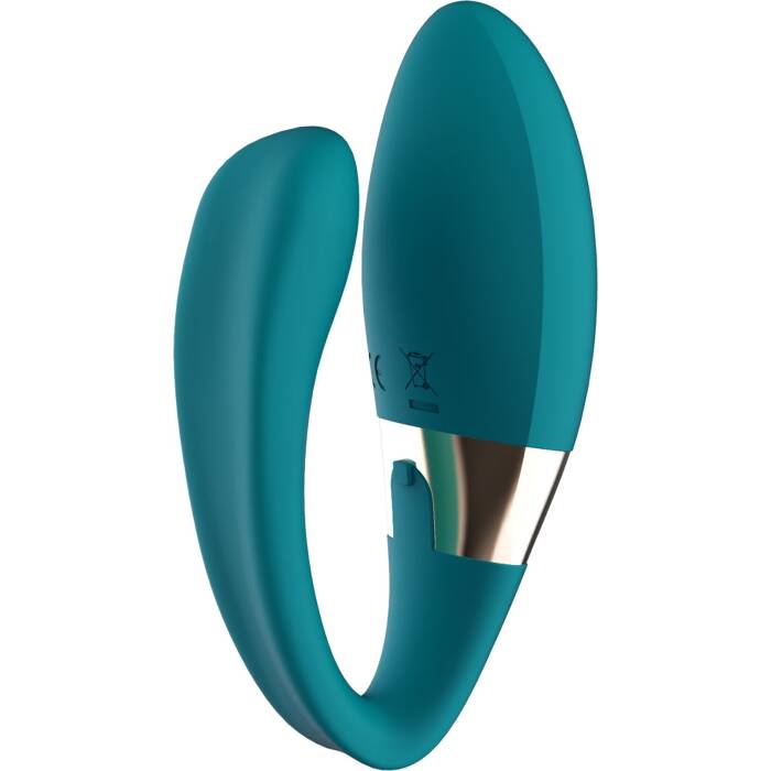 Вібратор для пар LELO Tiani Duo Ocean Blue, 2 мотори, пульт ДК