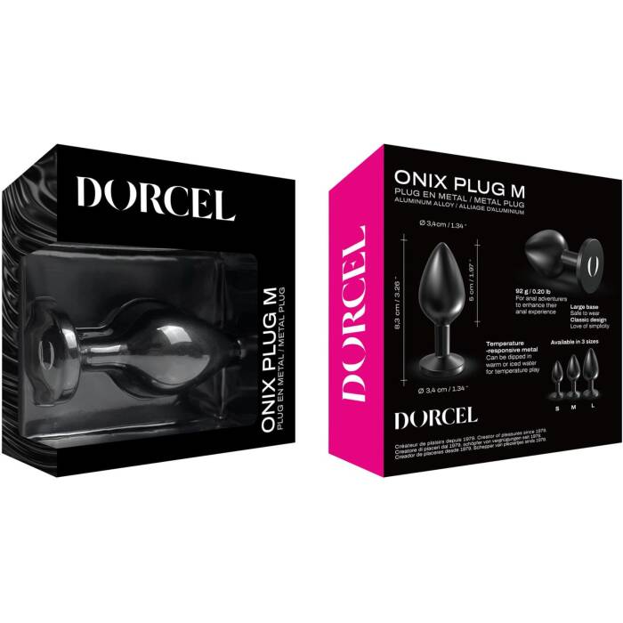 Анальна пробка Dorcel ONIX PLUG M