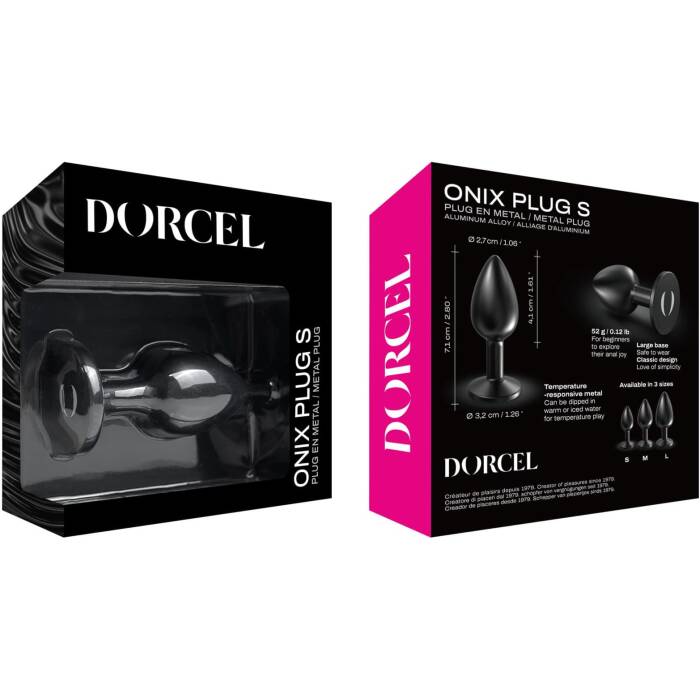 Анальна пробка Dorcel ONIX PLUG S