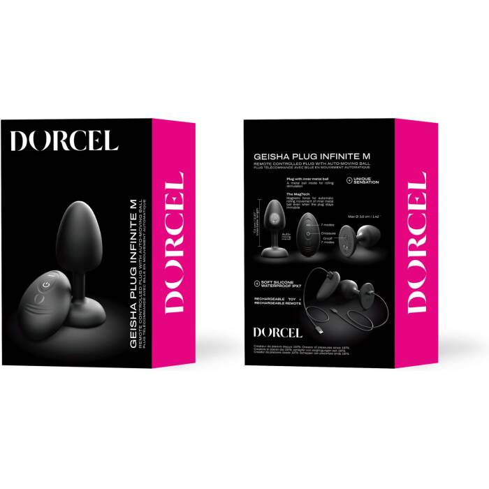 Анальна вібропробка Dorcel GEISHA PLUG INFINITE M