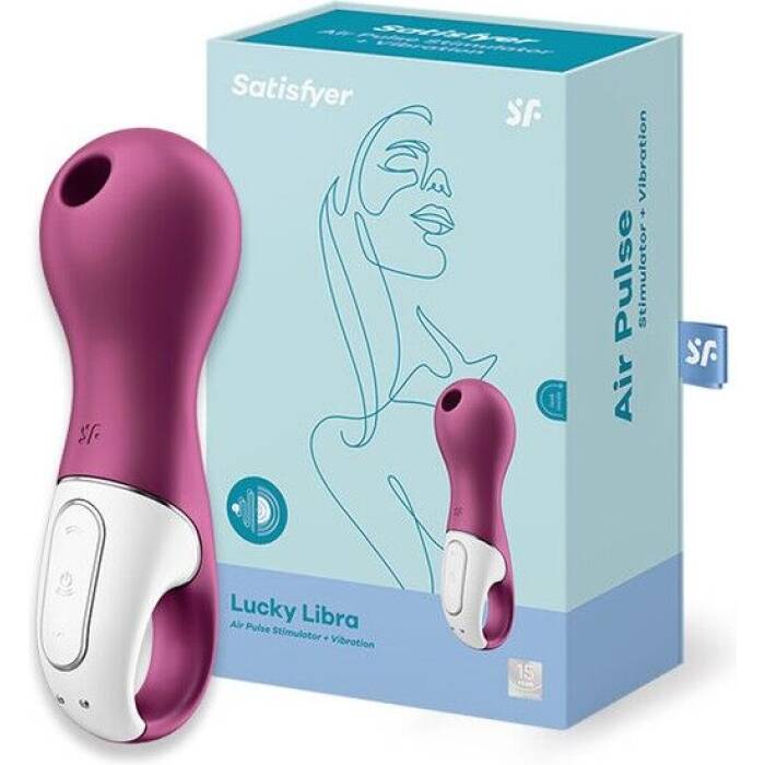 Вібромасажер із вакуумною стимуляцією Satisfyer Lucky Libra