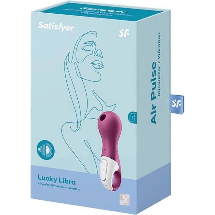 Вібромасажер із вакуумною стимуляцією Satisfyer Lucky Libra