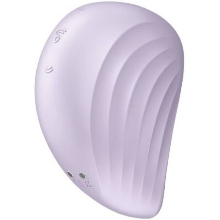 Вакуумний кліторальний стимулятор із вібрацією Satisfyer Pearl Diver Violet