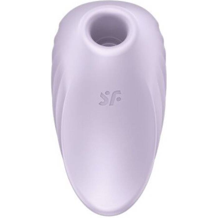 Вакуумний кліторальний стимулятор із вібрацією Satisfyer Pearl Diver Violet