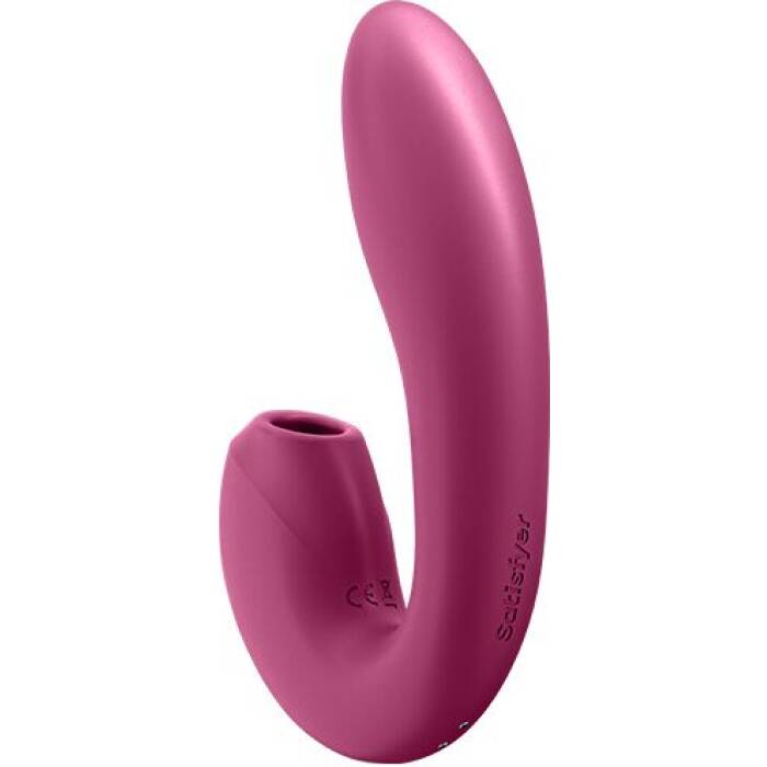 Вакуумний смарт-вібратор Satisfyer Sunray Berry, 4 положення стовбура