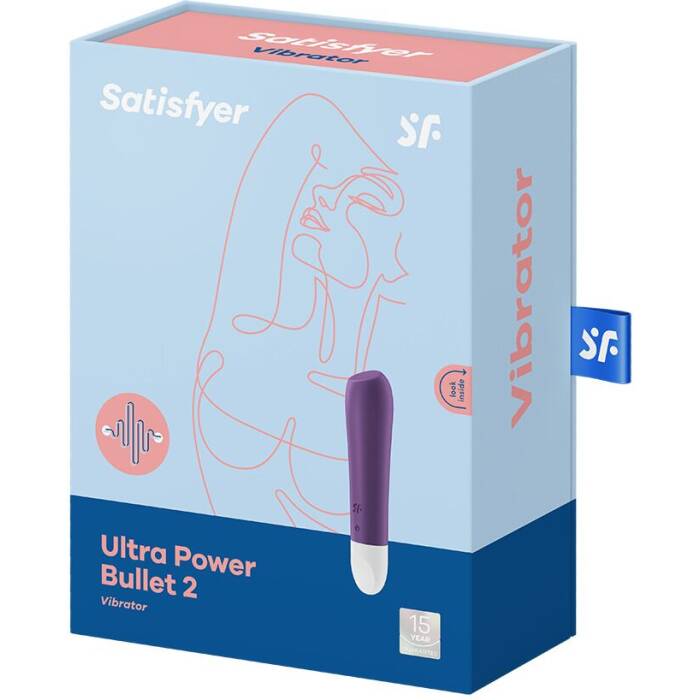 Вібропуля перезаряджаєма Satisfyer Ultra Power Bullet 2 Violet