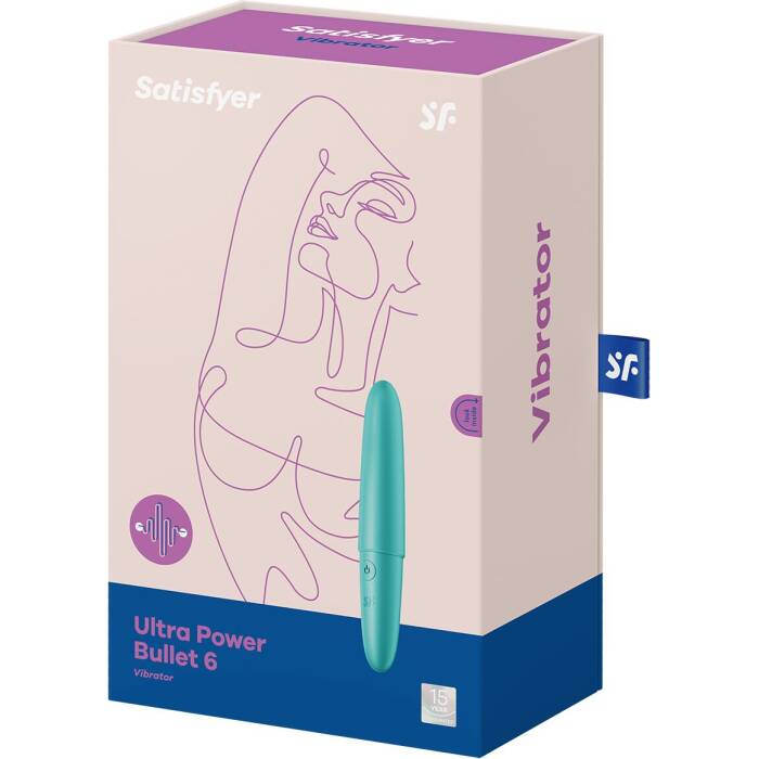 Мінівібратор Satisfyer Ultra Power Bullet 6 Turquoise