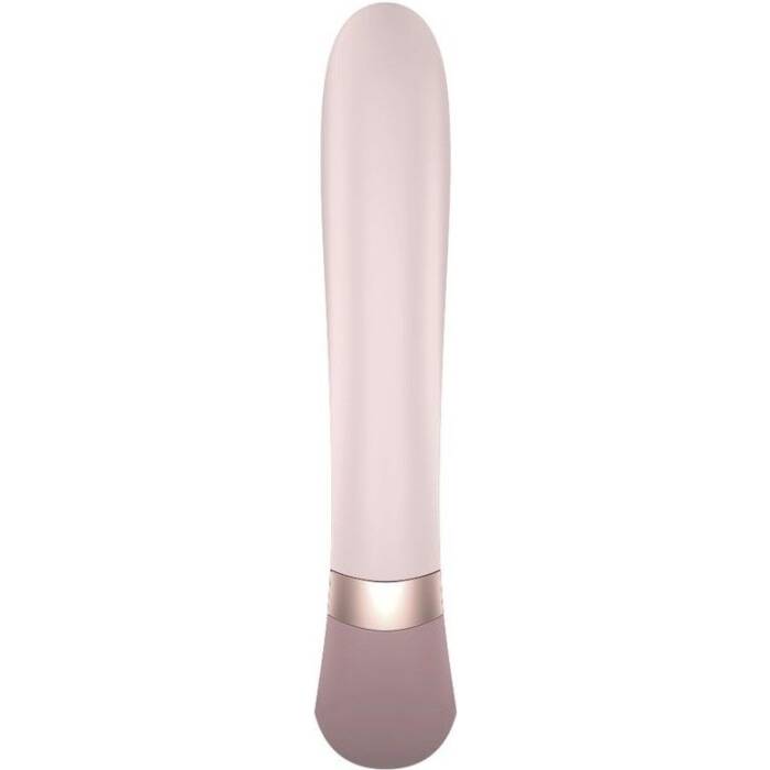 Смарт вібратор-кролик із підігрівом Satisfyer Heat Wave Mauve