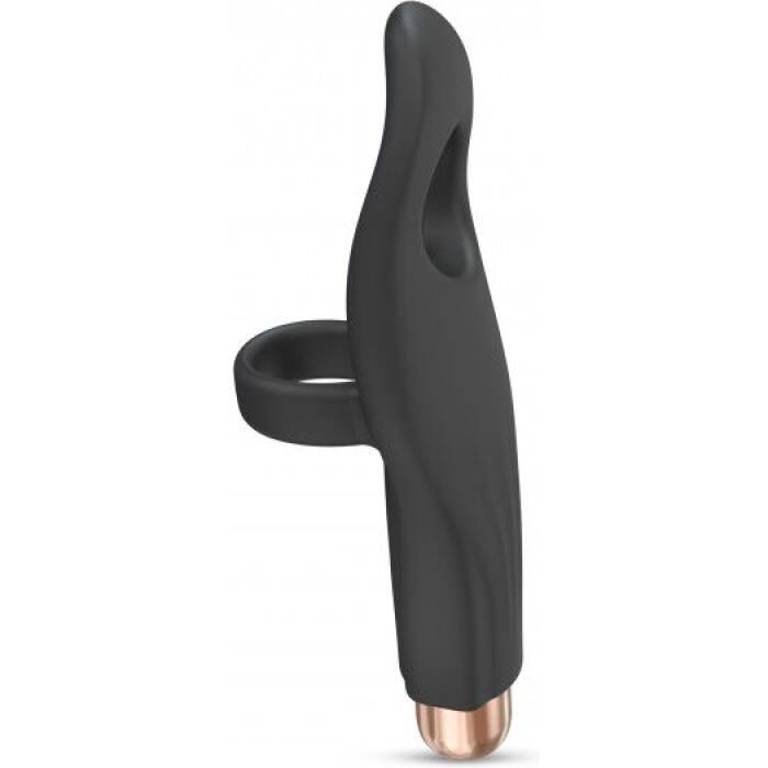 Вібратор на палець Love To Love Tickle me - BLACK ONYX перезаряджається, 3 варіанти використання
