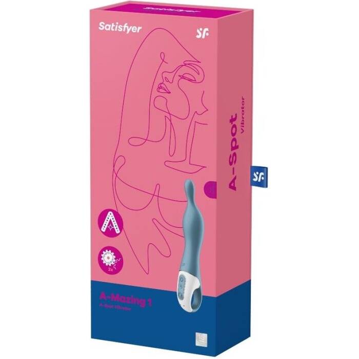 Вібратор для точки А Satisfyer A-Mazing 1 Blue