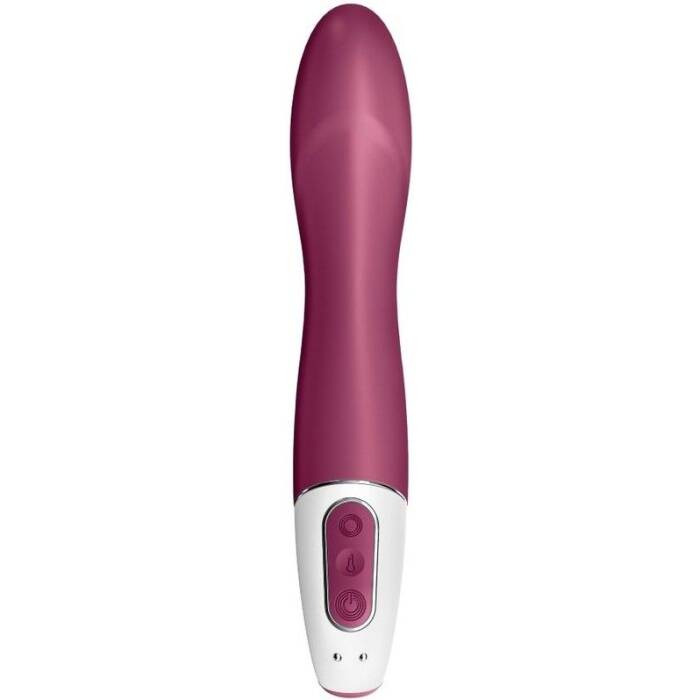 Смарт вібратор точки G Satisfyer Big Heat з функцією підігріву