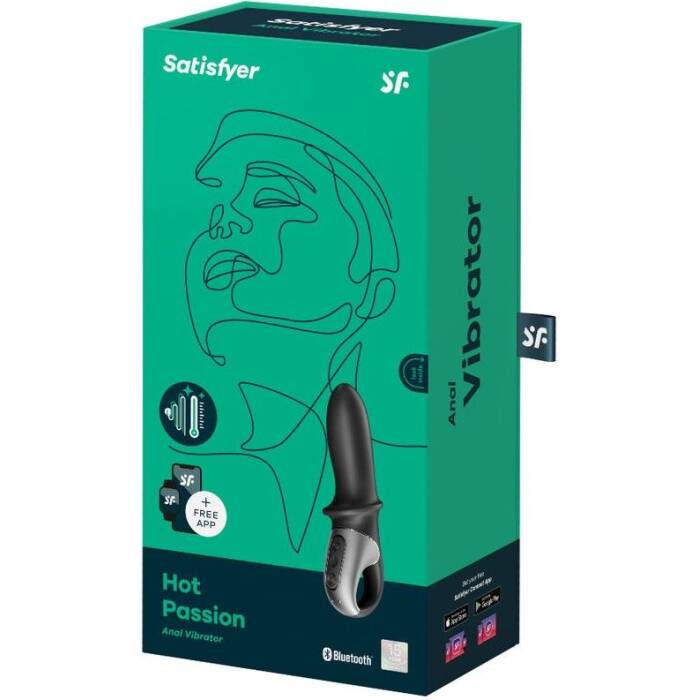 Анальний смарт-вібратор з підігрівом Satisfyer Hot Passion