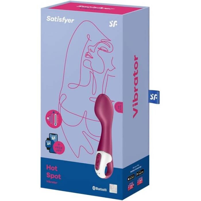 Смарт вібратор точки G Satisfyer Hot Spot з функцією підігріву