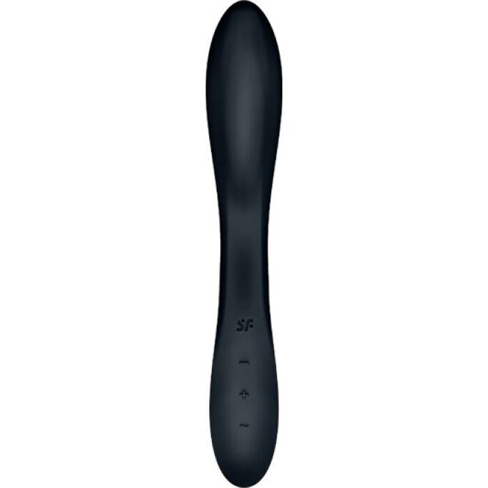 Вібратор із перлинною стимуляцією точки G Satisfyer Rrrolling Explosion Black