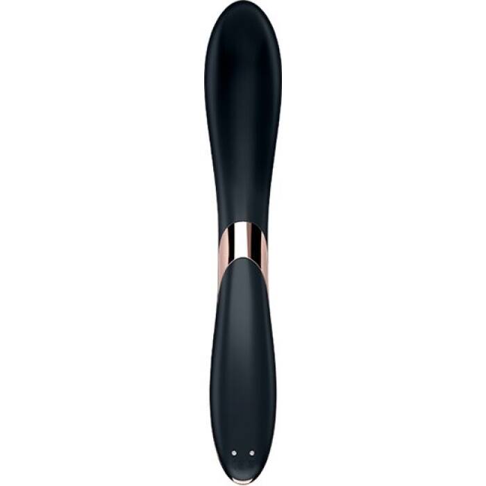 Вібратор із перлинною стимуляцією точки G Satisfyer Rrrolling Explosion Black