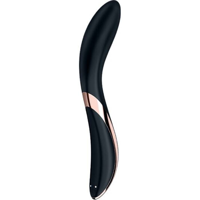 Вібратор із перлинною стимуляцією точки G Satisfyer Rrrolling Explosion Black