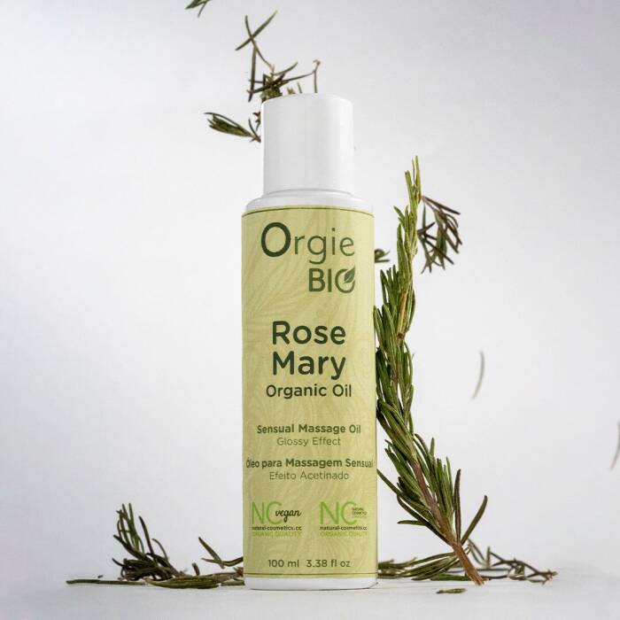 Масажна олія Orgie – Bio Rosemary Organic Oil (100 мл), органічна, веганська формула