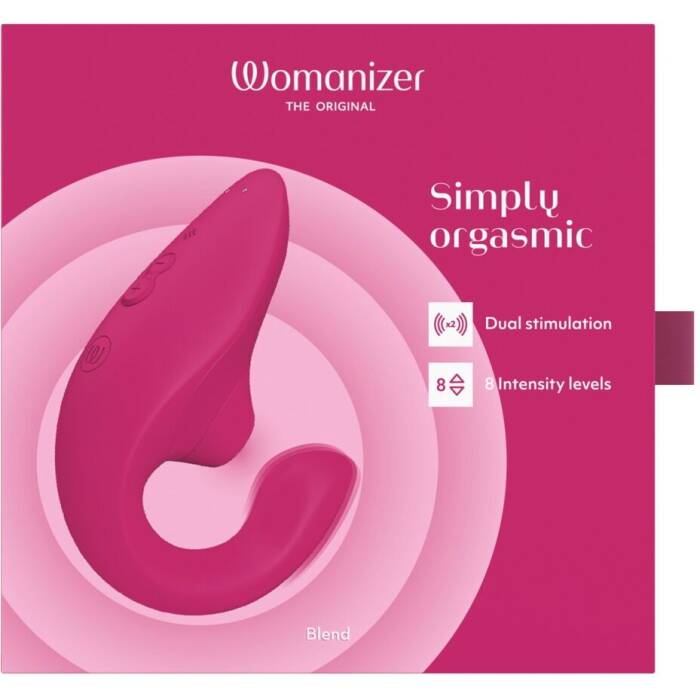 Вакуумний кліторальний стимулятор Womanizer Blend Vibrant Pink