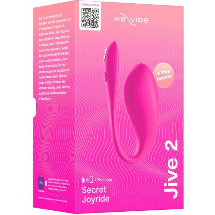 Смарт-віброяйце We-Vibe Jive 2 Electric Pink