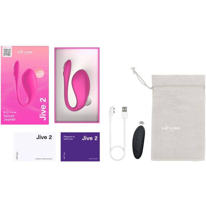 Смарт-віброяйце We-Vibe Jive 2 Electric Pink