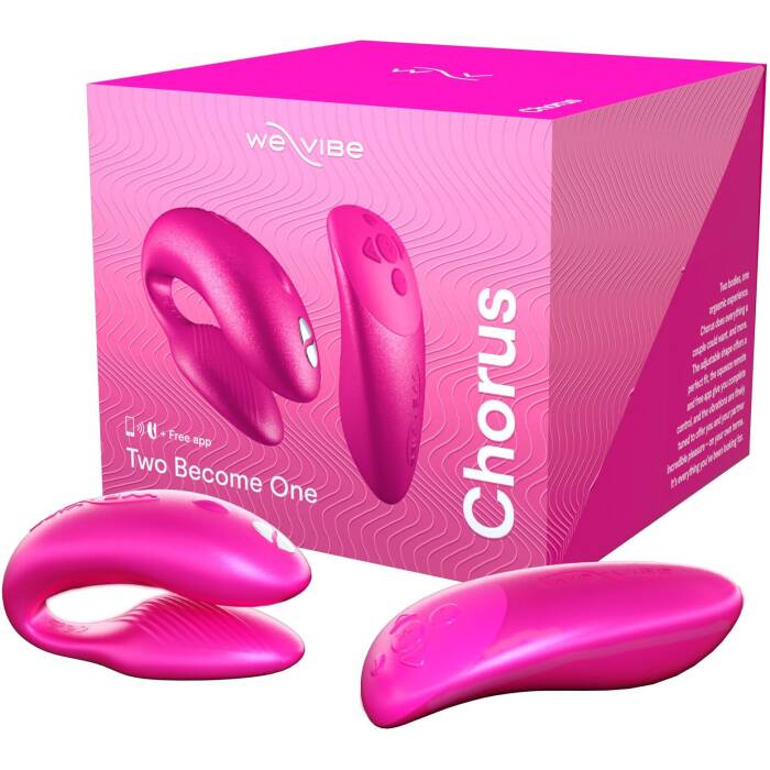 Смарт-вібратор для пар We-Vibe Chorus Cosmic Pink (м'ята упаковка!!!)