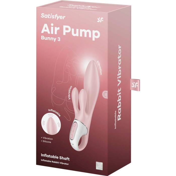 Вібратор Satisfyer Air Pump Bunny 3