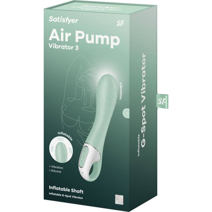Вібратор Satisfyer Air Pump Vibrator 3