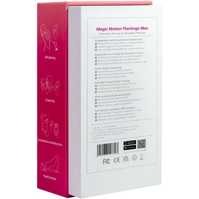 Смарт-віброяйце Magic Motion Flamingo Max Pink
