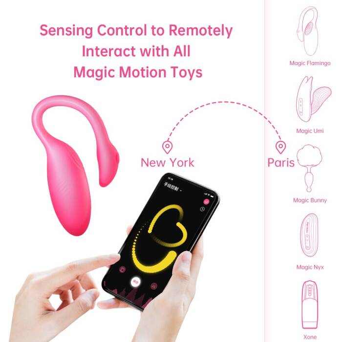 Смарт-віброяйце Magic Motion Flamingo Max Pink