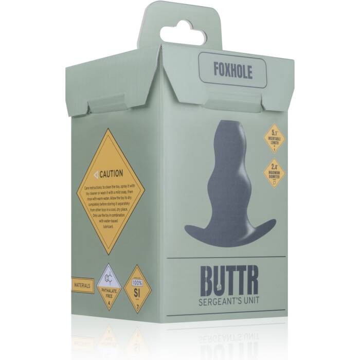 Анальна пробка BUTTR - Foxhole Hollow Butt Plug