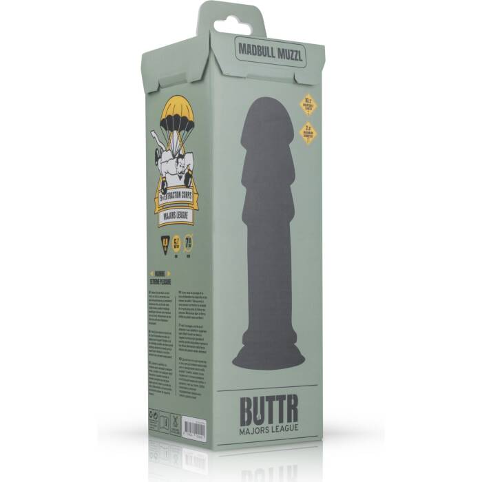 Анальна пробка BUTTR - MadBull Muzzl XXL Dildo