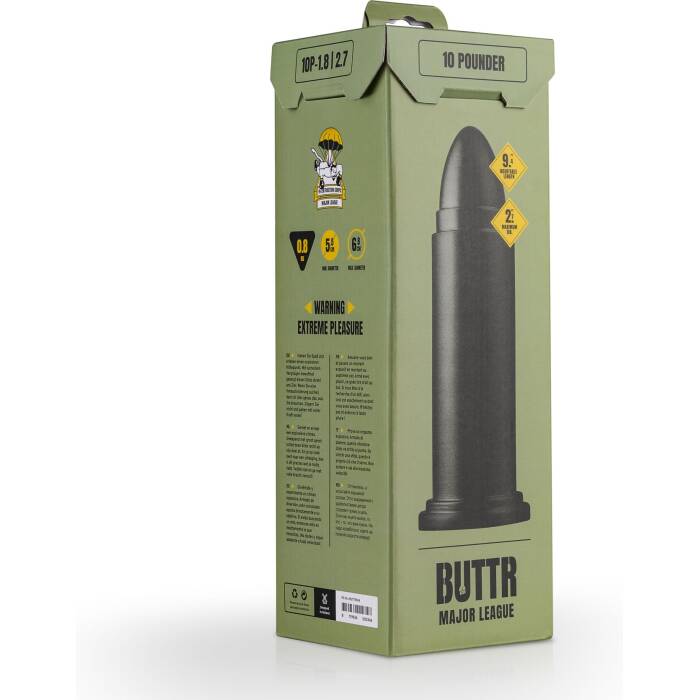 Анальна пробка BUTTR - 10 Pounder XXL Dildo