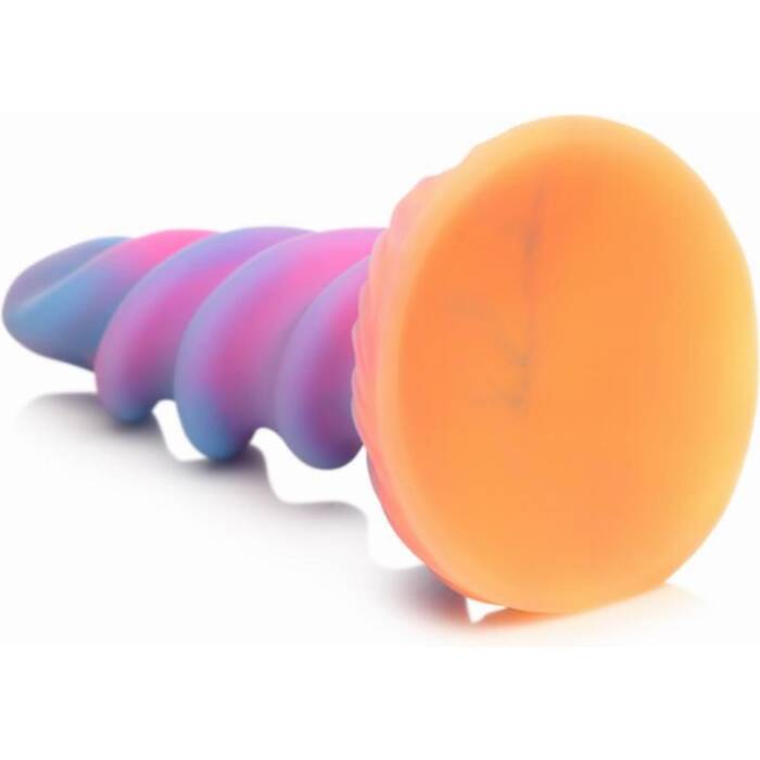 Фентезійний фалоімітатор Creature Cocks Glow-in-the-Dark Unicorn Dildo