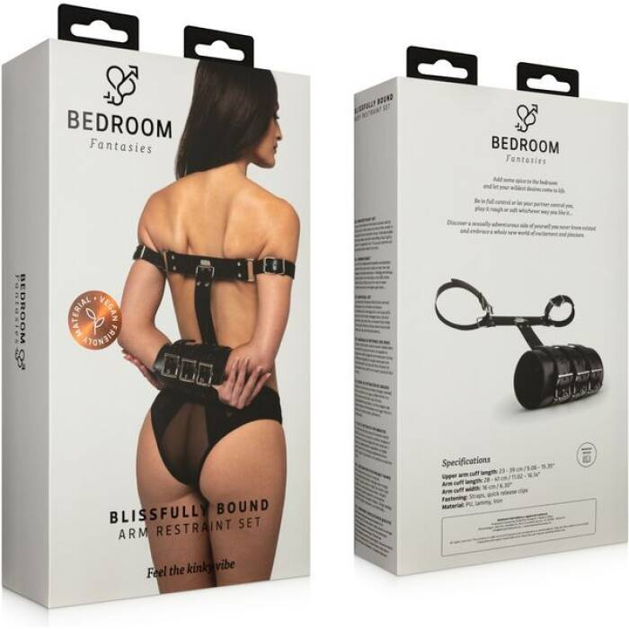 Фіксатор Bedroom Fantasies Blissfully Bound Arm Restraint Set - Black