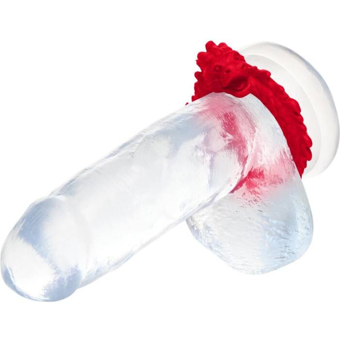 Ерекційне кільце Creature Cocks Rise of the Dragon Silicone Penis Ring - Red