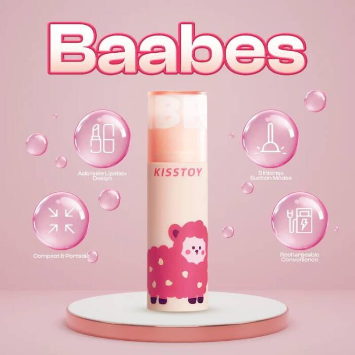 Вакуумний стимулятор KISSTOY Baabes